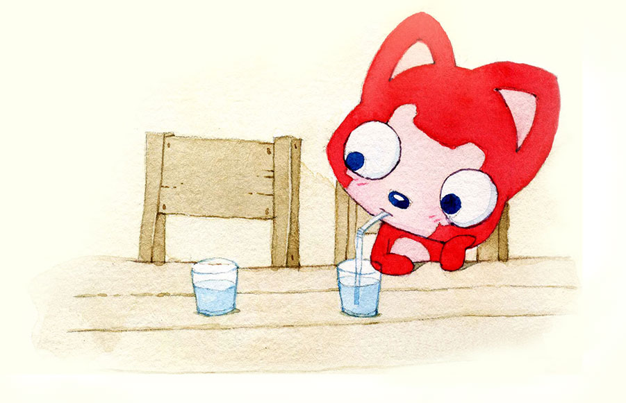 过去的江彬一直是一个人生活，享受着孤独，也憧憬着爱情。